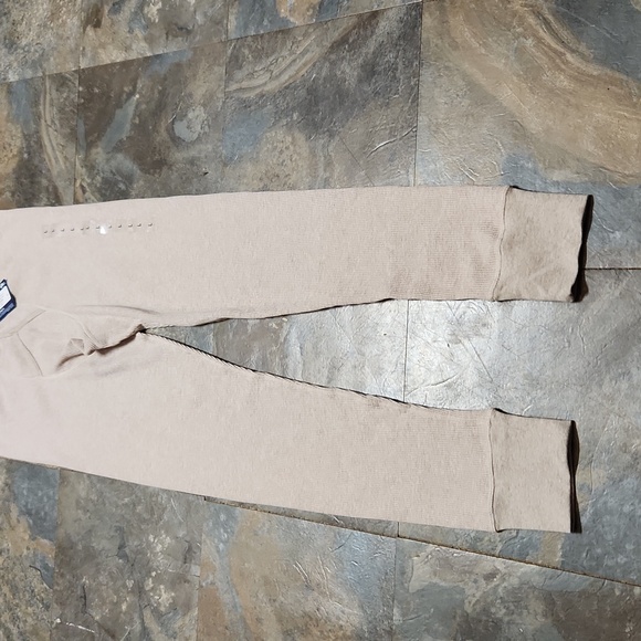 Jockey men's waffle thermal pants.  Large 36-38 in. Tan. NWT - Picture 3 of 6